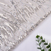 Nouveau style personnalisé, magnifique tissu en tulle à paillettes brodé, maille pour robes de soirée