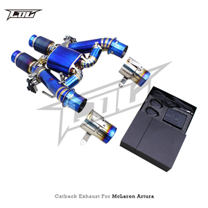 Sistema de Escape Valvetronic BSK para McLaren <span class=keywords><strong>Artura</strong></span> <span class=keywords><strong>Spider</strong></span> 3.0T 2023-2025, Sonido Dinámico, Tubos de Titanio, Silenciador con Control - Product Image 6
