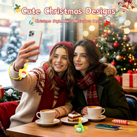 Cable de Carga Rápida de 60W con Correa de Muñeca Navideña Personalizada, Regalo Promocional, Fabricante de Cables USB C a Tipo C