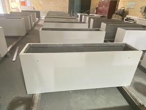 Large Rectangular Concrete <b>Planter</b> <b>Box</b> GFRC Trough <b>Planter</b> for Commercial Landscaping Vietnam Factory Wholesale 2026 - Product Image 5
