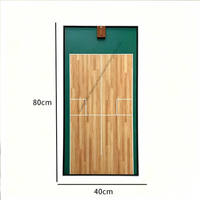 Cadre de présentation mural pour squash sans éclairage, pour objets de collection sportifs, décoration murale artistique pour les fans de squash, effet d'ombre
