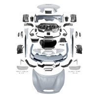 Kit Carrosserie en Fibre de Carbone Sec à Bon Prix pour Ferrari 488, Style P, Facelift, Pare-chocs Avant et Arrière, Accessoires Auto 2012-2018