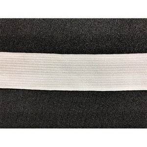 Cordons élastiques au crochet 20 mm, bande élastique plate tissée 100 % polyester pour vêtements - Product Image 3