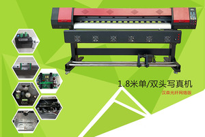 Impresora digital de inyección de tinta de cabezal simple/doble para etiquetas de gran formato, ancho de 1.8 m, ecológica - Product Image 4