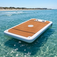 Plateforme flottante gonflable robuste en Drop Stitch pour lac, bateau, océan – Quai gonflable antidérapant et portable – Vente en gros