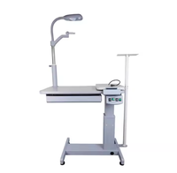 Table et chaise combinées ophtalmiques AIST C-180A, unité de réfraction ophtalmique pour examen des yeux, équipement de clinique ophtalmique