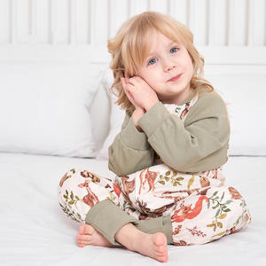 Manches longues imprimé respirant bambou coton mousseline enfants bébé sac de couchage pour les premiers marcheurs enfant <span class=keywords><strong>en</strong></span> bas âge - Product Image 3