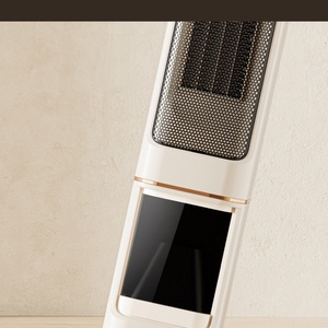 Calentador Eléctrico de Torre Metálico de 2000W, Protección Contra Sobrecalentamiento, Portátil, Cerámica PTC, Temporizador de 12 Horas, Control Táctil, Llama 3D - Product Image 5