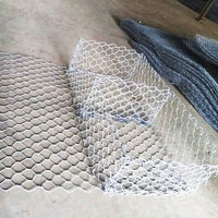Gabion hexagonal de haute qualité en fil de fer galvanisé à faible teneur en carbone, anti-rouille, diamètre et poids personnalisables, maille tissée CHENG