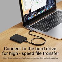 Câble USB Mini Biaze USB-A Mini USB 5 broches PVC USB2.0 Câble de charge et de synchronisation des données Conducteurs en cuivre pur pour appareil photo/GPS/MP3