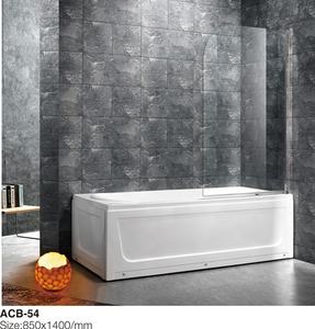 <span class=keywords><strong>Baignoire</strong></span> Courbée Populaire 2020 avec Paroi de Douche en Verre, Baignoires en Forme de B et de P - Product Image 6