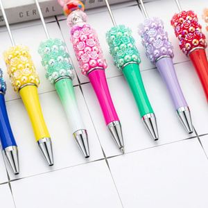 Rose Bead Diy Craft Kit Custom Swirl <b>Pen</b> - Promotional Gift - Product Image 2