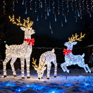 <b>Christmas</b> <b>Reindeer</b> Led Ip65 Outdoor Decorative <b>Light</b> For Park Landscape Lawn & Garden Illumination - Product Image 1