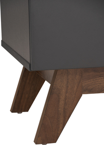 Contemporary Urban <b>Black</b> Colour MANDO <b>Side</b> <b>Table</b> for Sofa-<b>Side</b> Use and Professional Office Lounge Decorative Accent <b>Table</b> - Product Image 5