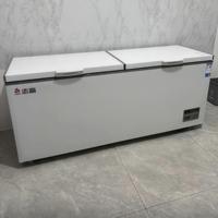 Réfrigérateur à double porte à ouverture par le haut L 428L, congélateur pour la maison, réfrigérateur convertible pour le stockage au froid et au congélateur