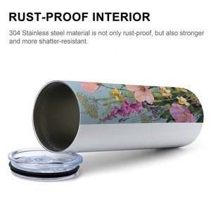 Stainless Steel Tumbler 20oz Vacuum <b>Insulated</b> Straight <b>Cup</b> Custom Design Beverage Container - Product Image 6