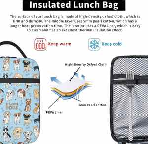 Personalized High Quality Heavy Duty Insulated/Sublimated Cooler /Insulated Lunch Bag Unisex for Kids - Product Image 6