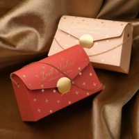 Boîte à bonbons de mariage en forme de sac à main, inspirée de l'art chinois, réutilisable, écologique, en papier artistique, emballage cadeau vide pour banquets, festivals et fêtes