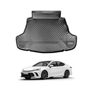 Alfombrilla de Maletero Trasera de Plástico TPE 5D Personalizada para Automóvil, Juego Completo de Accesorios de Plástico TPE 5D de Fábrica para Toyota Camry 2019 en Adelante - Product Image 4