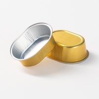 Moules à gâteau rectangulaires jetables en aluminium de 60 ml, mini moules à cupcakes, plateaux à brownies, moules à pâtisserie recyclables de qualité alimentaire