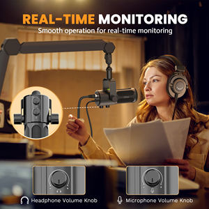 Microphone de <span class=keywords><strong>studio</strong></span> cardioïde dynamique FIFINE Tank6, populaire pour la voix et la diffusion, microphone filaire <span class=keywords><strong>Micro</strong></span> USB/<span class=keywords><strong>XLR</strong></span> - Product Image 6