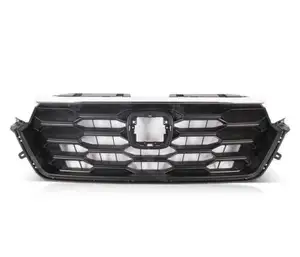 Schwarz Frontgrill Mesh Grill Bar Vent Trim Passend für Honda CR-V CRV 2023 2024