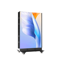 Affichage numérique haute luminosité, écran d'affichage portable pliable en LED couleur pleine pour la publicité marketing
