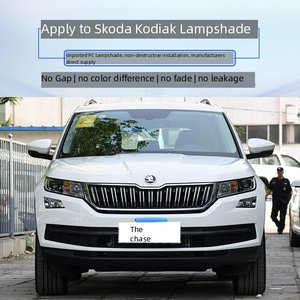 Copertura per Fari Auto in Plastica Trasparente Impermeabile per <span class=keywords><strong>Skoda</strong></span> <span class=keywords><strong>Kodiaq</strong></span> <span class=keywords><strong>2017</strong></span> 2018 2019 2020, Ricambio per Fari Anteriori - Product Image 3