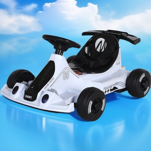 男女通用电动卡丁车漂移车大功率电池骑行玩具，适合5至7岁儿童喷涂塑料 - Product Image 3