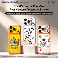 Film de protection d'appareil photo TENGDAFEI en PET avec adhésif 3M, en gros, en stock, commande en vrac, étanche pour 17/18 Pro Max Air