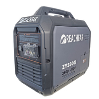 Générateur d'essence portable ultra-silencieux 3 kW, sortie CC 12 V 24 V, refroidissement par air avec démarrage/arrêt automatique pour camping-car, camping et cabine de camion