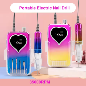2024NEW Portable haute puissance 85w 35000 tr/min perceuse à ongles polisseuse à ongles pour Nail <span class=keywords><strong>Salson</strong></span> - Product Image 5