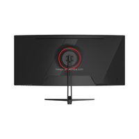 Monitor de Juegos Ultra Ancho 21:9 165Hz 1ms HDR WQHD Curvo sin Marco con Pantalla LED LCD para Computadora