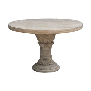 Cinese asiatico all'ingrosso antico riproduzione naturale rustica <span class=keywords><strong>olmo</strong></span> sbiancato tavolini da caffè in legno - Product Image 5