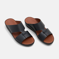 Sandales arabes en cuir de veau italien lisse de qualité supérieure SHIKOL, tongs pour hommes, élégance personnalisée, confort, vente en gros, usine de chaussures
