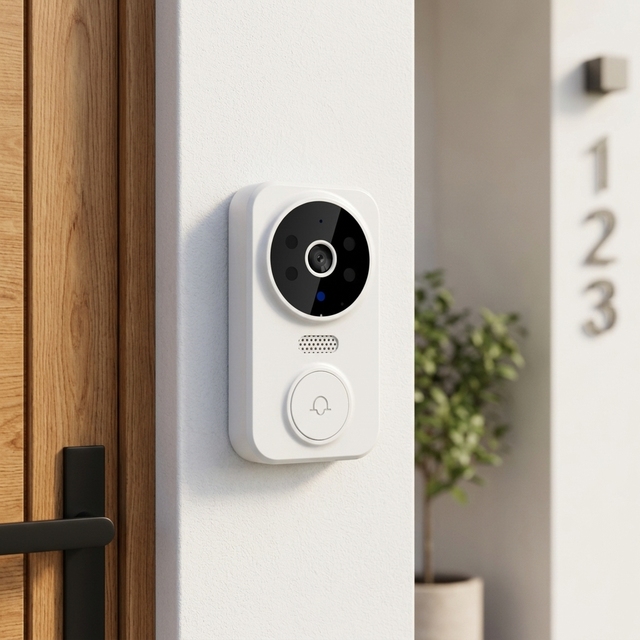M8 Smart Ring Video Doorbell Two Way Intercom Infrared Night Vision WiFi Wireless Visual Door Bell Camera Home Bar Design