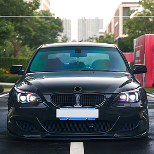 Para <span class=keywords><strong>BMW</strong></span> 5 Series E60 <span class=keywords><strong>520</strong></span> 523 525 2003-2010 Montaje de lámparas delanteras de coche Actualización LED Tusk Style Golden Eye Faros Accesorios - Product Image 5