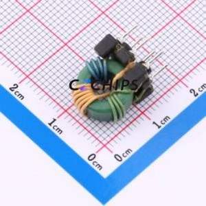 Transformateur d'impulsions FC-TCH1065-730Y-T, composant traversant (THT) - 6 broches, 13x11,5 mm, inductance 4:7:4, 1,5 kV - Product Image 1