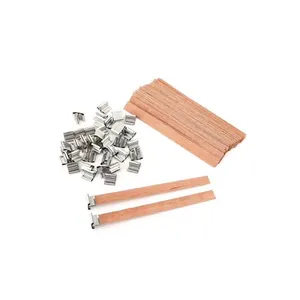 Wooden wicks for making candle 0.5x13x130mm 0.5x8x90mm wood candle wick