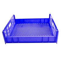 Panier caisse en plastique PP de qualité alimentaire pour le stockage du pain et des fruits à usage domestique
