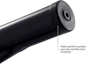 Sillas de Comedor de Acero For Basics, Muebles para el Hogar, Fáciles de Montar, Apilables para Interiores/Exteriores, Color Negro Mate, Paquete de 4 - Product Image 5