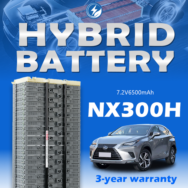 Factory Supply Hybrid Car Lithium Battery 7.2V 6500mAh CE ROHS Certified 3 Years Warranty