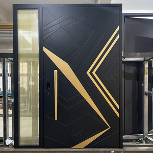 High-End Aluminum Thermally Broken Pivot Front Entry <strong>Door</strong> for Modern Exterior Waterproof <strong>Best</strong> Pivot <strong>Door</strong> for Residential Villa - Product Image 3