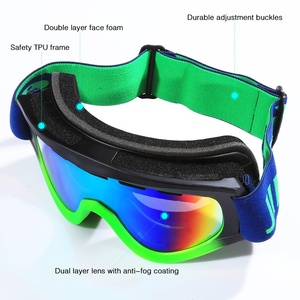 China, Venta caliente oem deportes snowboard logotipo personalizado <span class=keywords><strong>gafas</strong></span> de esquí cubierta Cruz país <span class=keywords><strong>gafas</strong></span> - Product Image 3