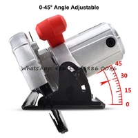2200W Haute Qualité 9 Pouces Menuisier Outils De Coupe Machine 0-45 Angle Hand Held Électrique Bois Scie Circulaire avec 230mm Lame de Scie