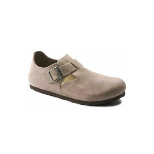BK Pure Original Birken cuero corcho zapatillas hombres y mujeres doble botonadura dos chanclas Boken zapatos suelas gruesas para usar sandalia - Product Image 1