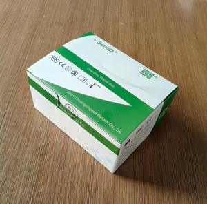 Chuangxingwell SemiQ Bovina Gravidez Precoce Kit Detecção Rápida Sangue Inteiro Faixa Cartão para PAG Vaca Gado Tiras De Teste Veterinário - Product Image 5