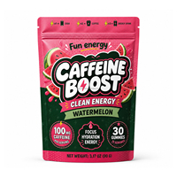 Cafeïne Gummies 100mg Natuurlijke Energie / GMP HACCP ISO HALAL Gecertificeerd / Private Label OEM