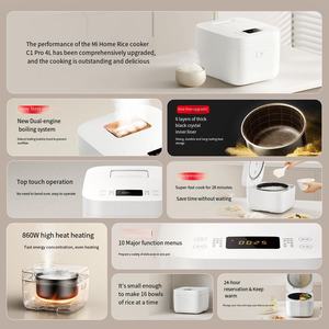 <span class=keywords><strong>Olla</strong></span> <span class=keywords><strong>Arrocera</strong></span> Eléctrica Mijia C1Pro de 4L con <span class=keywords><strong>Olla</strong></span> Interior Antiadherente de 6 Capas y 860W, 10 Modos y Temporizador de 24H para la Familia - Product Image 3