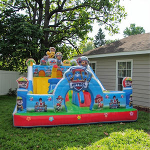 Vente Flash : Château Gonflable d'Extérieur Personnalisé de Qualité Supérieure pour Aire de Jeux Urbaine - Product Image 4